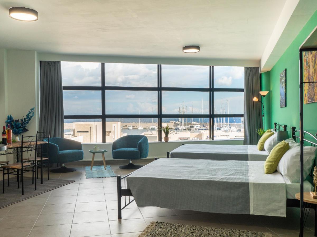 Marina View Rooms Rhodes City Exterior foto